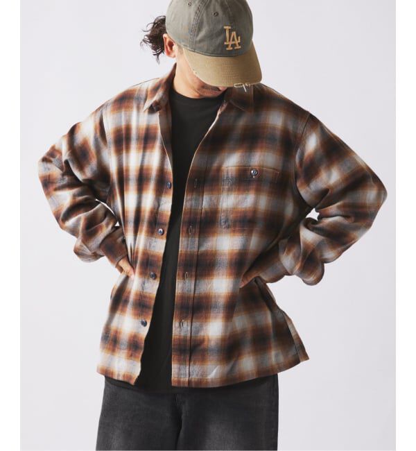 JOURNAL STANDARD relume「カラー オンブレ チェックシャツ」|シャツ・ブラウス|