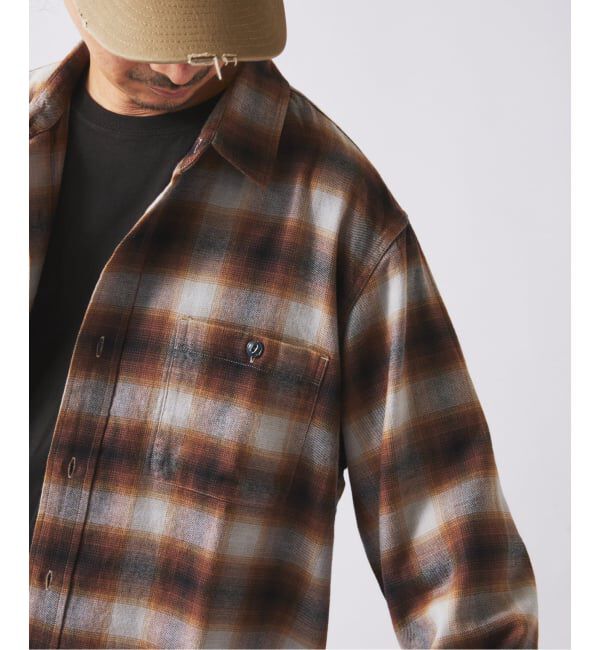 JOURNAL STANDARD relume「カラー オンブレ チェックシャツ」|シャツ・ブラウス|