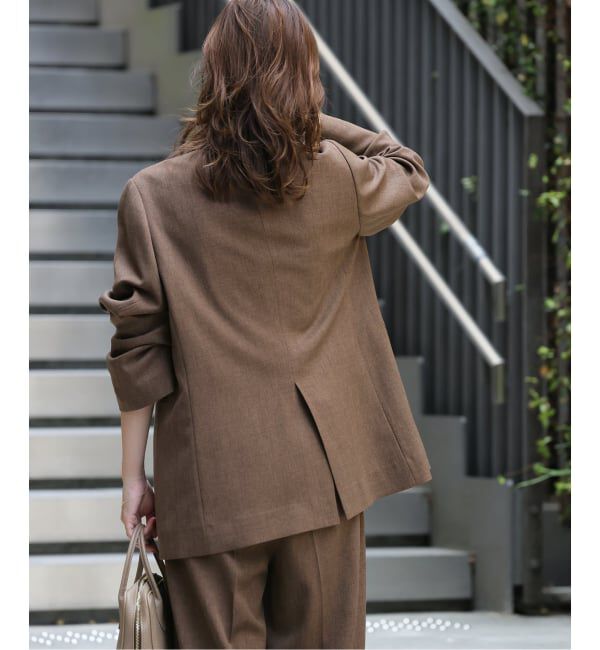 JOURNAL STANDARD relume「《追加2》ツイーディーツイルテーラードダブルジャケット」|テーラードジャケット|