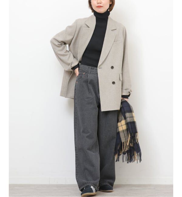 JOURNAL STANDARD relume「《追加2》ツイーディーツイルテーラードダブルジャケット」|テーラードジャケット|