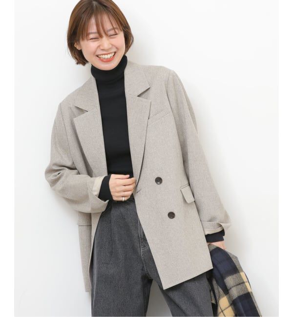JOURNAL STANDARD relume「《追加2》ツイーディーツイルテーラードダブルジャケット」|テーラードジャケット|