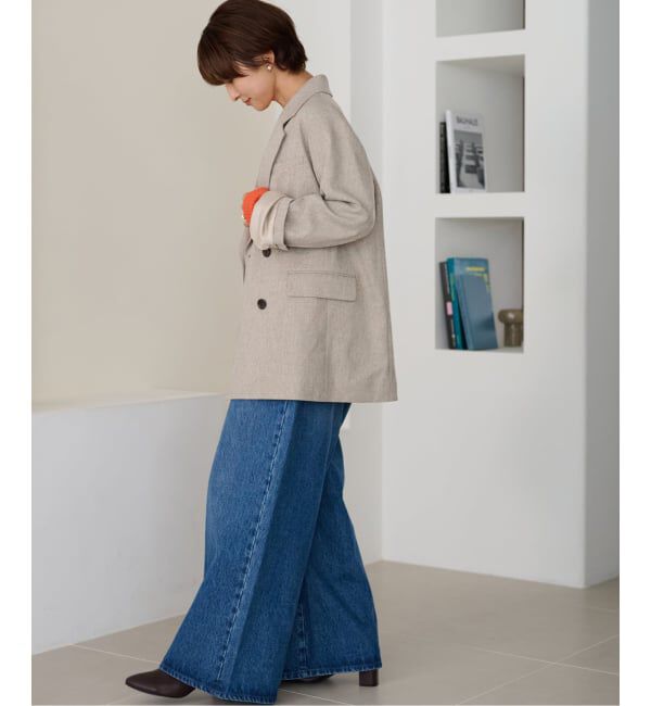 JOURNAL STANDARD relume「《追加2》ツイーディーツイルテーラードダブルジャケット」|テーラードジャケット|