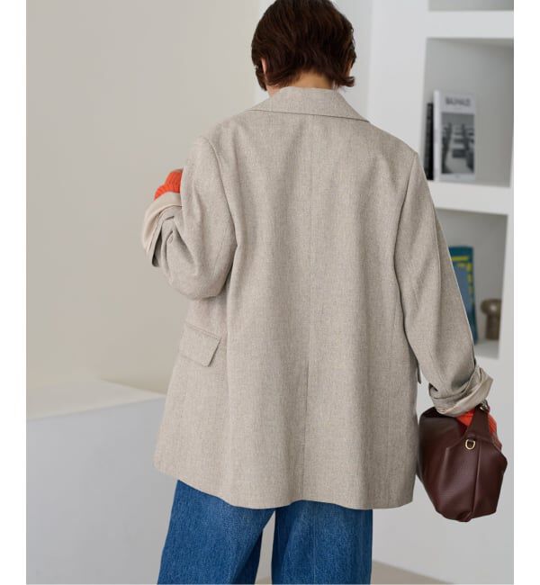 JOURNAL STANDARD relume「《追加2》ツイーディーツイルテーラードダブルジャケット」|テーラードジャケット|