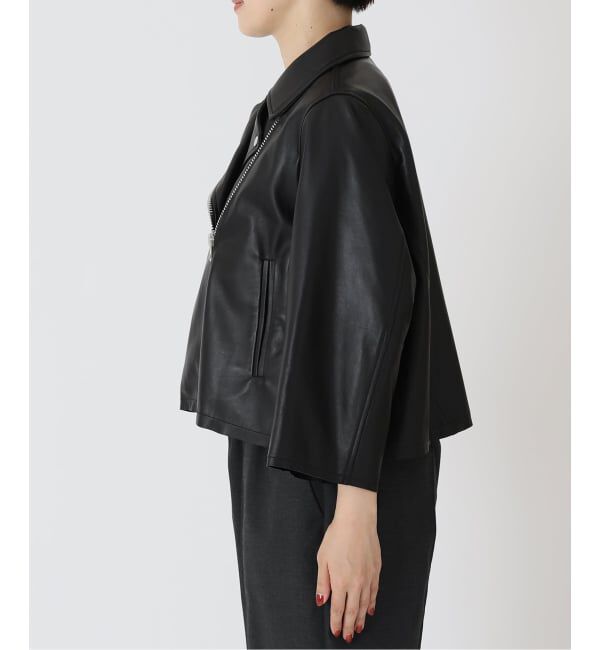 journal standard luxe「《追加》レザー ショートライダースジャケット」|ライダースジャケット|