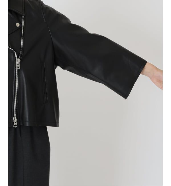 journal standard luxe「《追加》レザー ショートライダースジャケット」|ライダースジャケット|