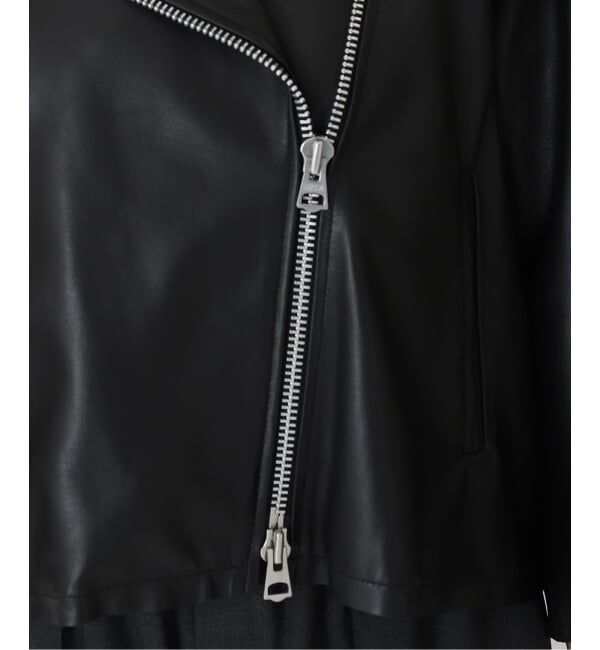 journal standard luxe「《追加》レザー ショートライダースジャケット」|ライダースジャケット|