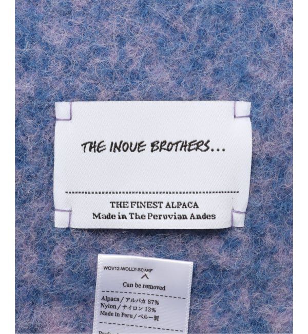 JOURNAL STANDARD「THE INOUE BROTHERS / ザ イノウエブラザーズ Two Colour Woolly Scarf」|マフラー|