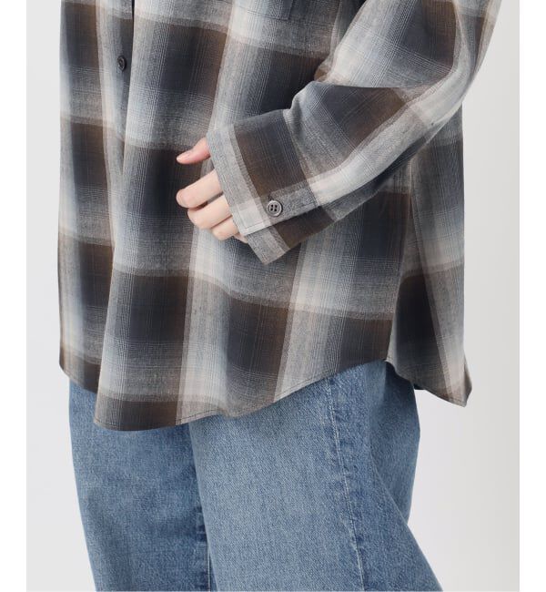 journal standard L'essage「DEVEAUX/レーヨン チェックシャツ」|シャツ・ブラウス|