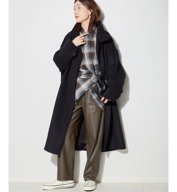 journal standard L'essage「DEVEAUX/レーヨン チェックシャツ」|シャツ・ブラウス|