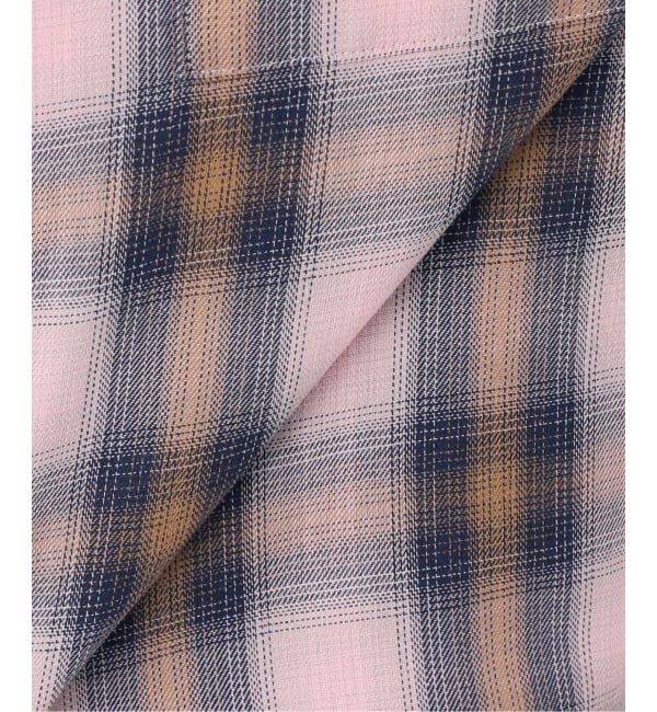 journal standard L'essage「DEVEAUX/レーヨン チェックシャツ」|シャツ・ブラウス|