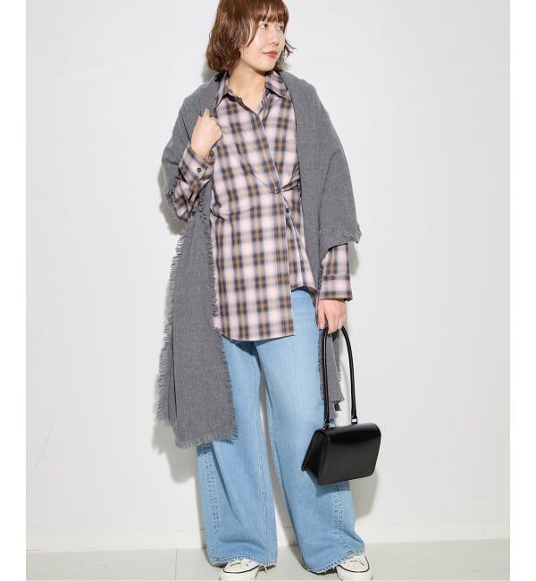 journal standard L'essage「DEVEAUX/レーヨン チェックシャツ」|シャツ・ブラウス|