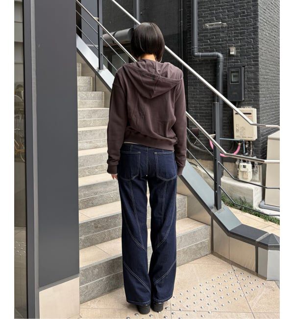 Oriens JOURNAL STANDARD「パネルドデニムパンツ」|デニム|