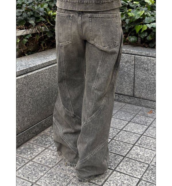 Oriens JOURNAL STANDARD「パネルドデニムパンツ」|デニム|
