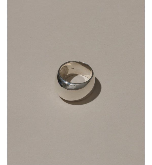 Spick and Span「【SAMH by LILAS】ワイド甲丸リング SV」|リング|