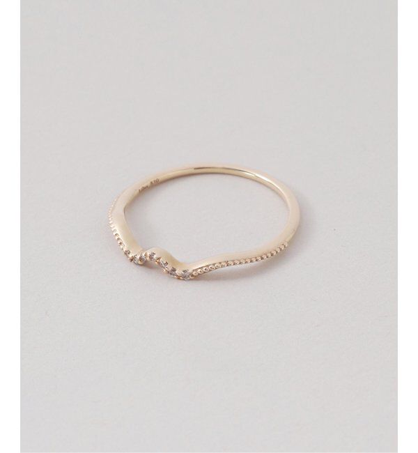 Lilas by Spick&Span「ビーチミルダイヤリング K10」|リング|