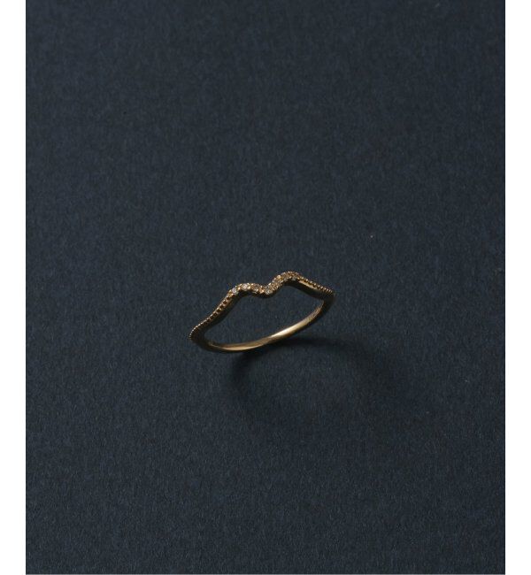 Lilas by Spick&Span「ビーチミルダイヤピンキーリング K10」|リング|