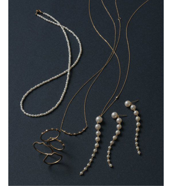 Lilas by Spick&Span「ビーチミルダイヤピンキーリング K10」|リング|