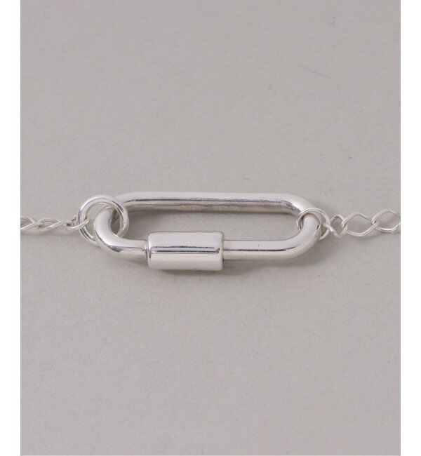 Spick and Span「【SAMH by LILAS】カラビナシースルーチェーンネックレス SV」|ネックレス|