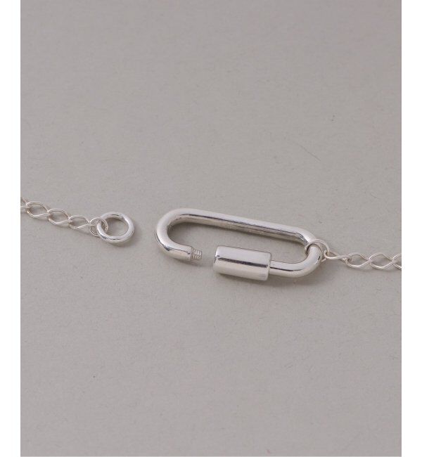 Spick and Span「【SAMH by LILAS】カラビナシースルーチェーンネックレス SV」|ネックレス|