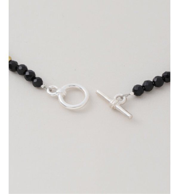 Spick and Span「【SAMH by LILAS】オニキスネックレス SV」|ネックレス|