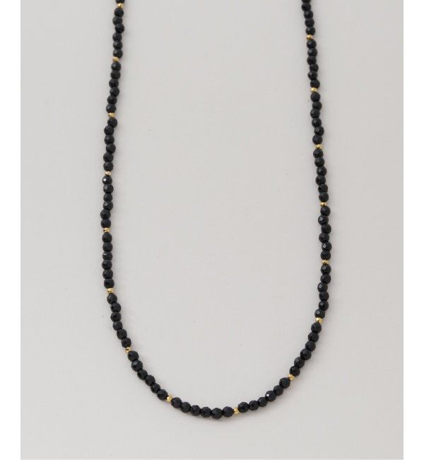 Spick and Span「【SAMH by LILAS】オニキスネックレス SV」|ネックレス|