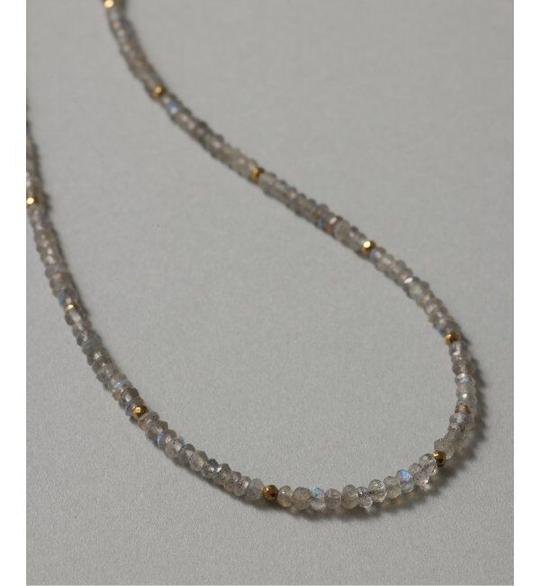 Spick and Span「【SAMH by LILAS】ラブラドライトネックレス SV」|ネックレス|