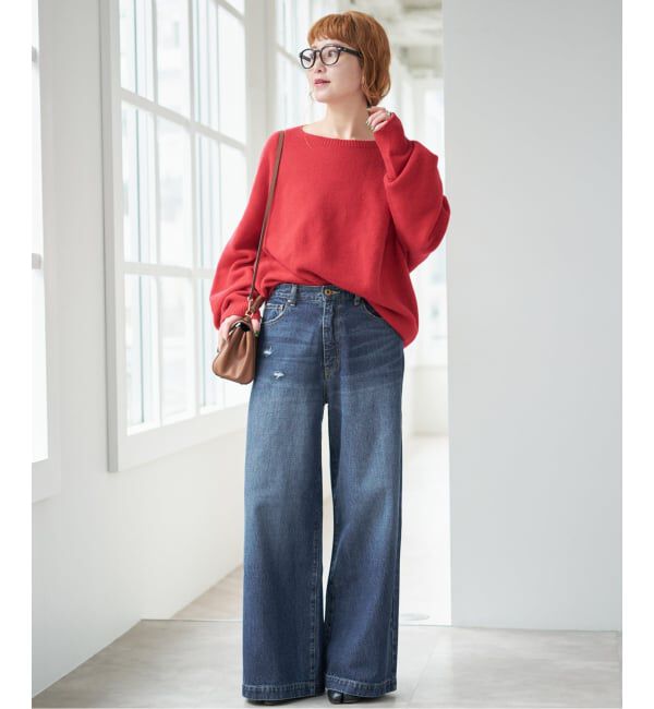 Spick and Span「《追加2》5 1/2 BAGGY DENIM」|デニム|