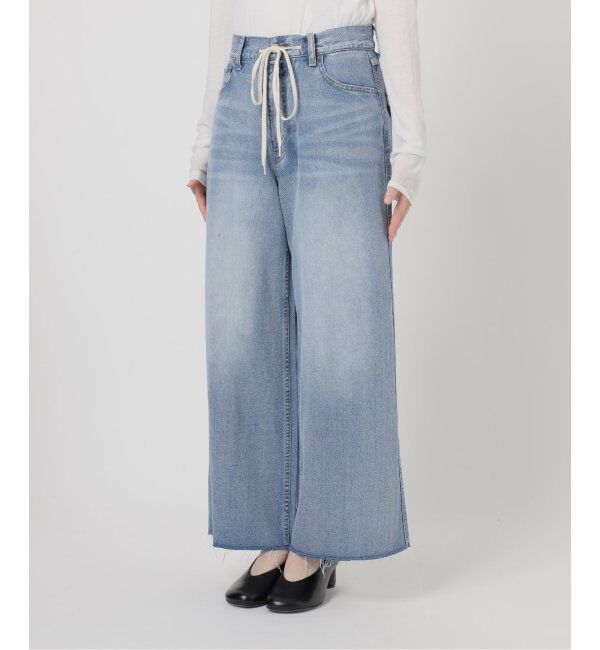 Spick and Span「5 1/2 SOFT DRAWSTRINGDENIM」|デニム|