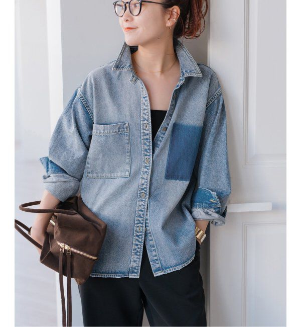 Spick and Span「5 1/2 SOFT DENIM SHIRT」|シャツ・ブラウス|