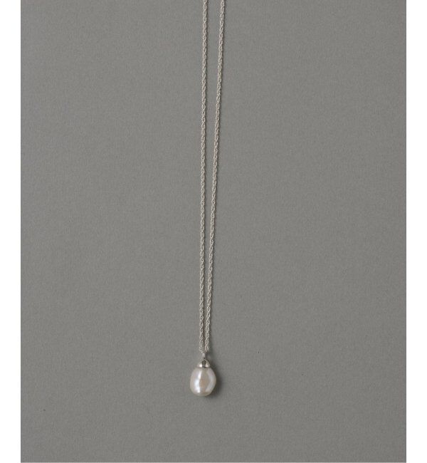 Spick and Span「《WEB限定》【SAMH by LILAS】 ケシパールネックレス SV」|ネックレス|