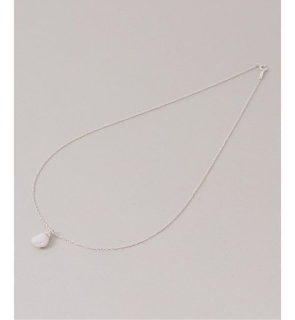 Spick and Span「《WEB限定》【SAMH by LILAS】 ケシパールネックレス SV」|ネックレス|