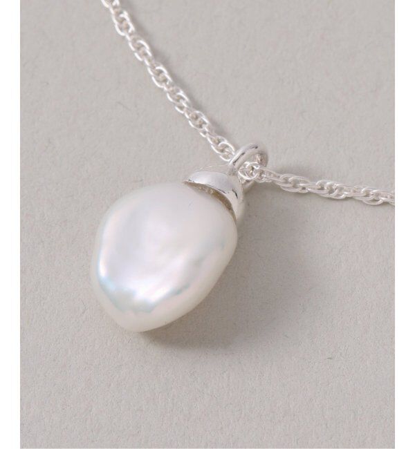 Spick and Span「《WEB限定》【SAMH by LILAS】 ケシパールネックレス SV」|ネックレス|