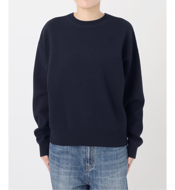 Spick and Span「《WEB限定》2WAYスナップボタンロゴニット」|カーディガン|