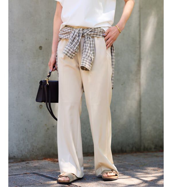 FRAMeWORK「≪追加・洗濯機洗い可能≫ウォッシャブルイージースラックス 3」|スラックス|