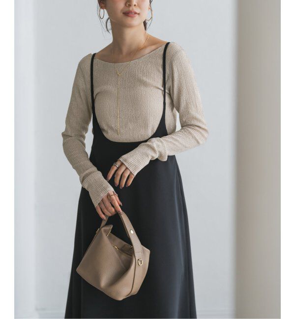 NOBLE「チャームシアーレースプルオーバー」|Tシャツ・カットソー|