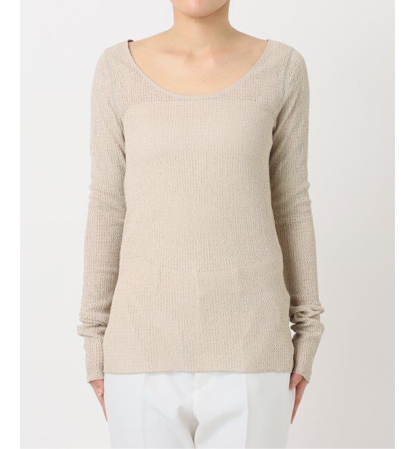 NOBLE「チャームシアーレースプルオーバー」|Tシャツ・カットソー|