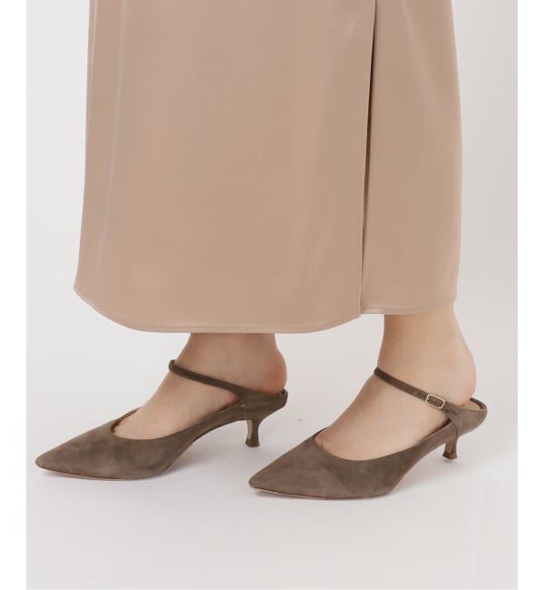 NOBLE「【洗える】ルナサテンコンフォートキャミワンピース」|ワンピース|