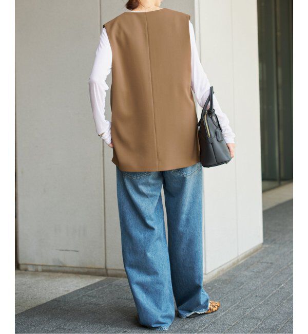 Spick and Span「TWカルゼVネックベスト」|その他|