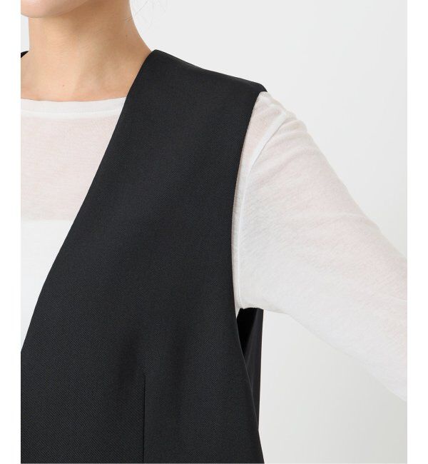 Spick and Span「TWカルゼVネックベスト」|その他|