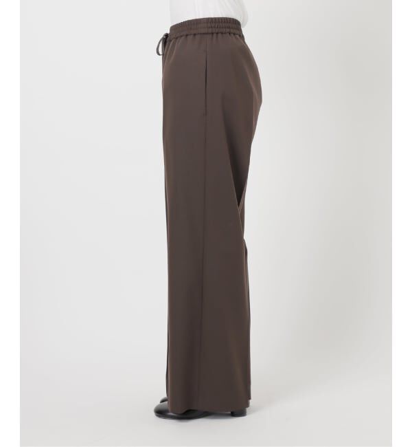 Spick and Span「《手洗い可》P/Wイージースラックスパンツ」|スラックス|