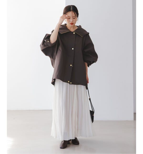 NOBLE「《追加》ハイツイストダブルクロスフーディブルゾン」|その他|