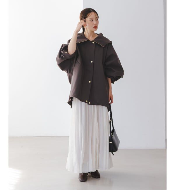 NOBLE「《追加》ハイツイストダブルクロスフーディブルゾン」|その他|