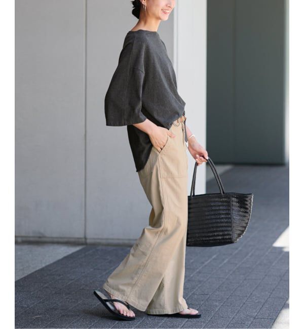 FRAMeWORK「トップニュアンスTee」|Tシャツ・カットソー|