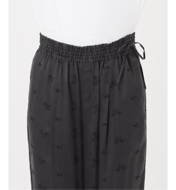 Spick and Span「TICCA / ティッカ フラワーエンブロイダリーパンツ」|その他|