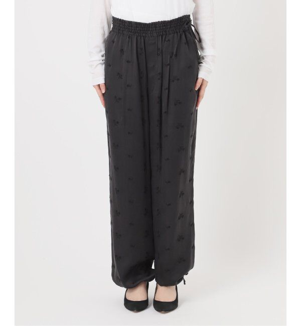 Spick and Span「TICCA / ティッカ フラワーエンブロイダリーパンツ」|その他|