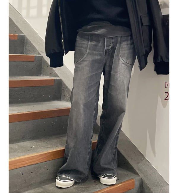 FRAMeWORK「≪追加≫BETTER THAN GOOD&times;BIG JOHN&times;FRAMeWORK PAINTERS DENIM」|デニム|ブラック