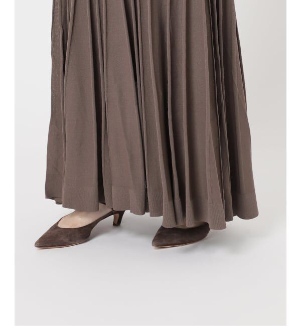 NOBLE「【NOBLE&times;L'AUBE BLANC】シアーワイドリブニットワンピース」|ワンピース|