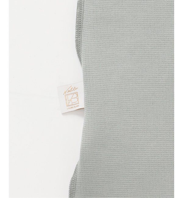 NOBLE「【NOBLE&times;L'AUBE BLANC】ミラノリブジャージワンピース」|ワンピース|