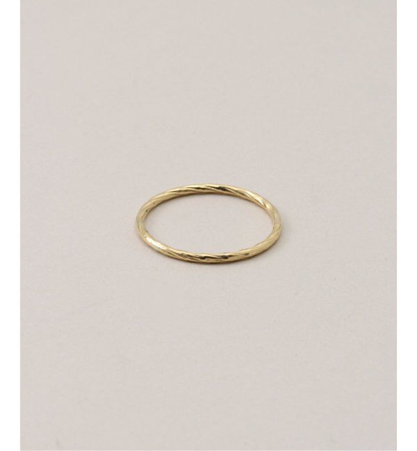 Lilas by Spick&Span「スクリューカットリング K18」|リング|