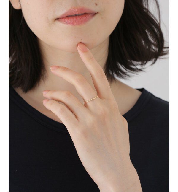 Lilas by Spick&Span「スクリューカットリング K18」|リング|